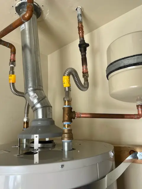 Water heater installation and plumbing repair in Serene